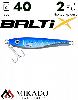 Пилькер Mikado BALTIX 40 г./ 204