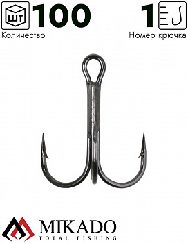Тройник Mikado SENSUAL № 1 BN (100 шт.)